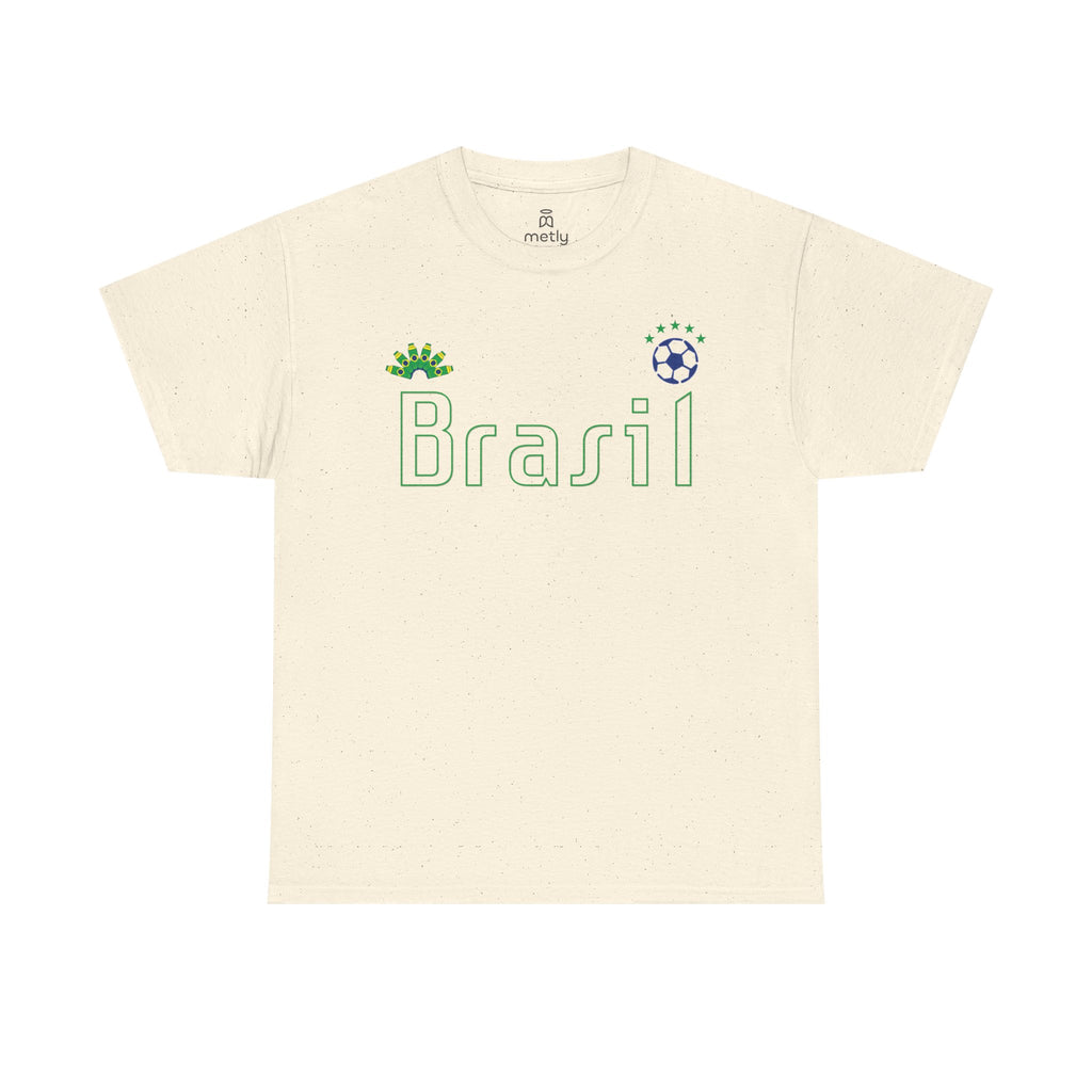 Brazil Football Supporter Tee - Wear It With Pride