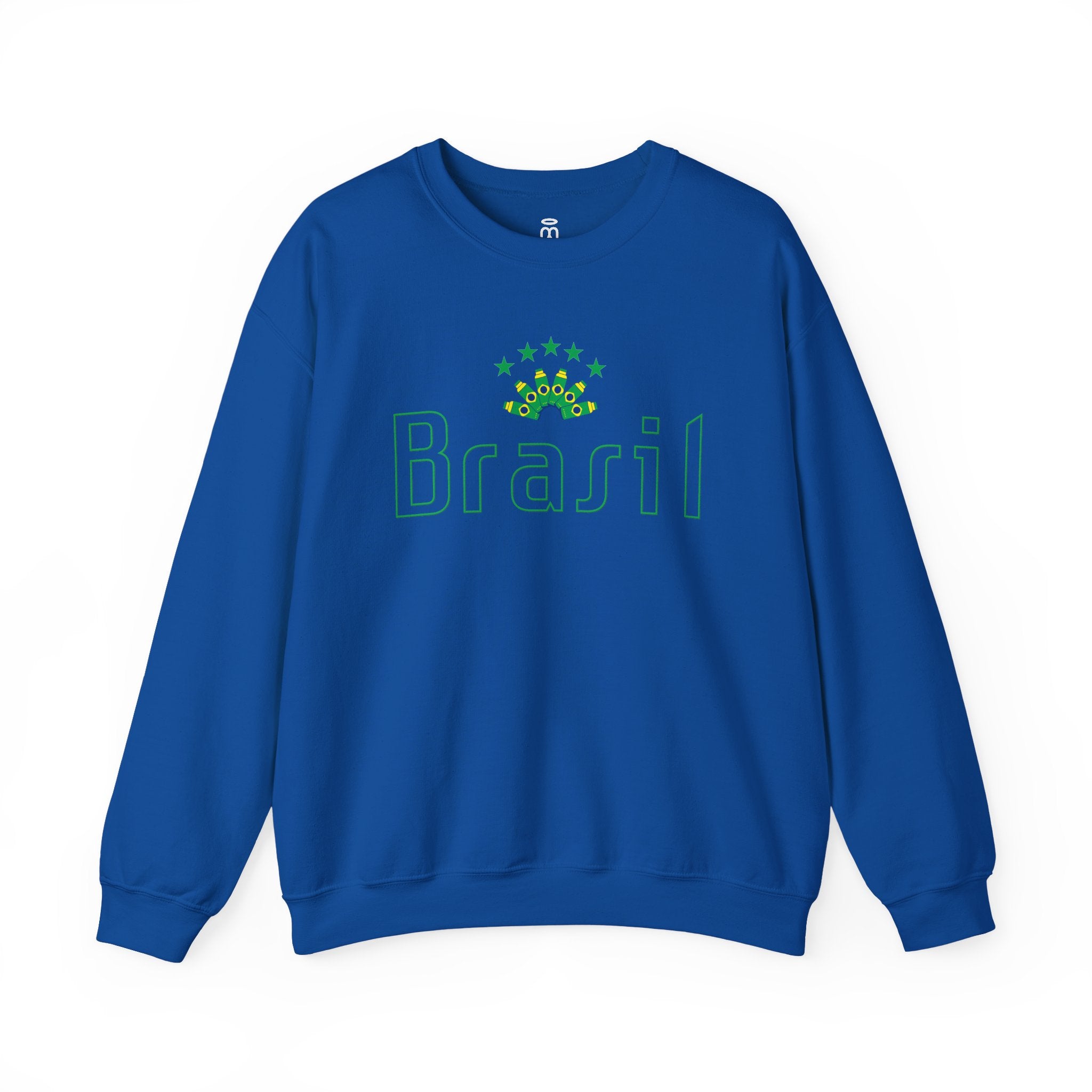 Brazil Football Supporter Sweatshirt - Wear It With Pride