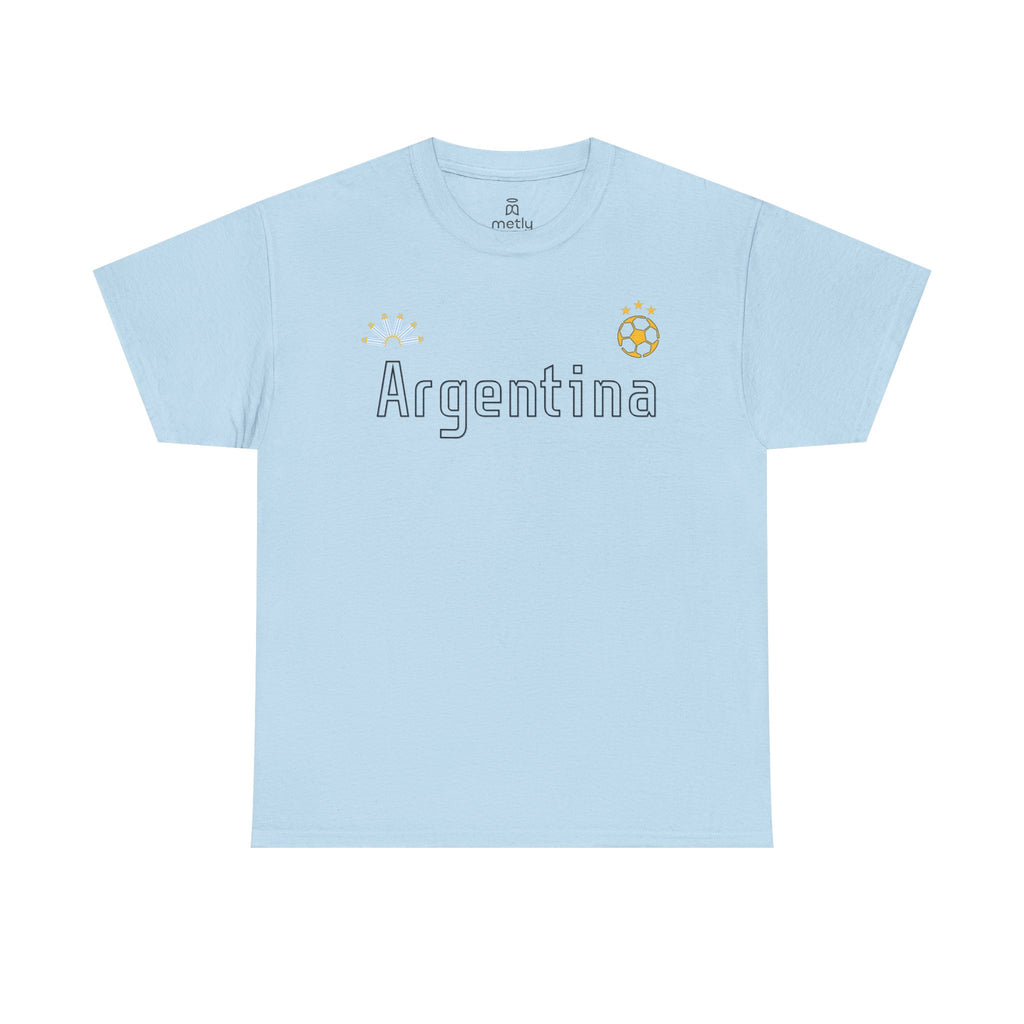 Argentina Football Supporter Tee - Wear It With Pride