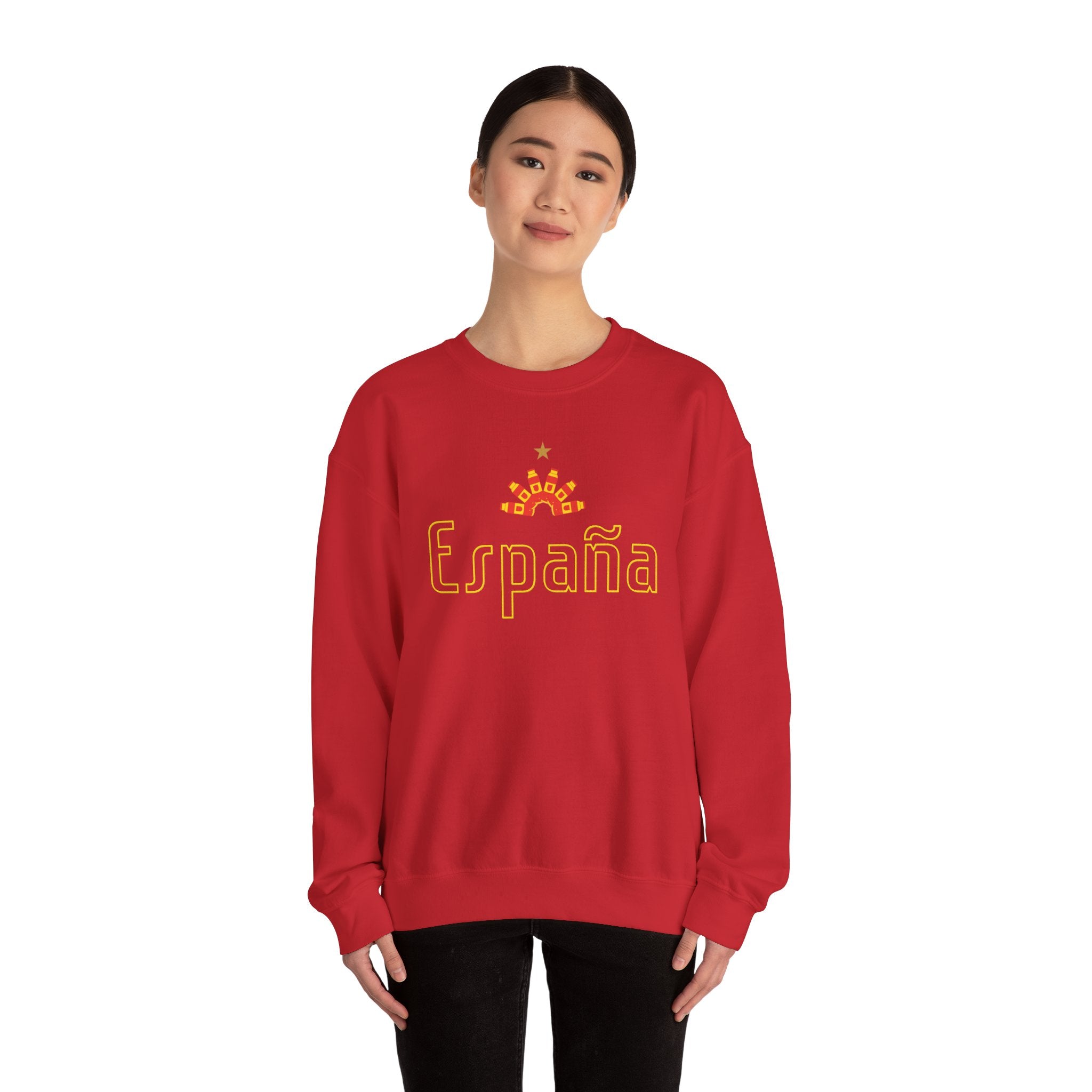 Spain Football Supporter Sweatshirt - Wear It With Pride