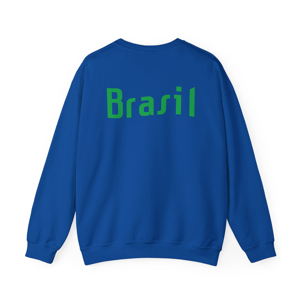 Brazil Football Supporter Sweatshirt - Wear It With Pride