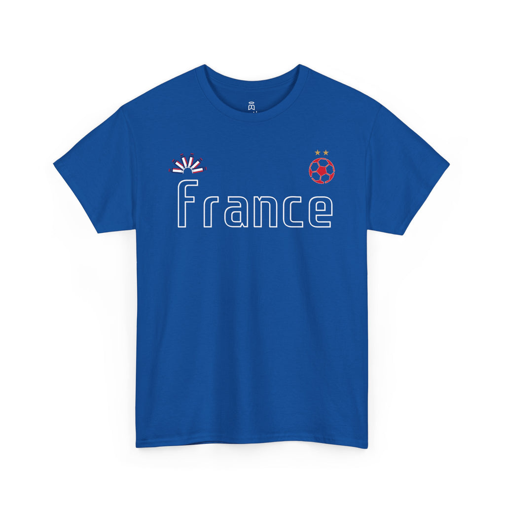 France Football Coloured Supporter Tee — Wear It With Pride