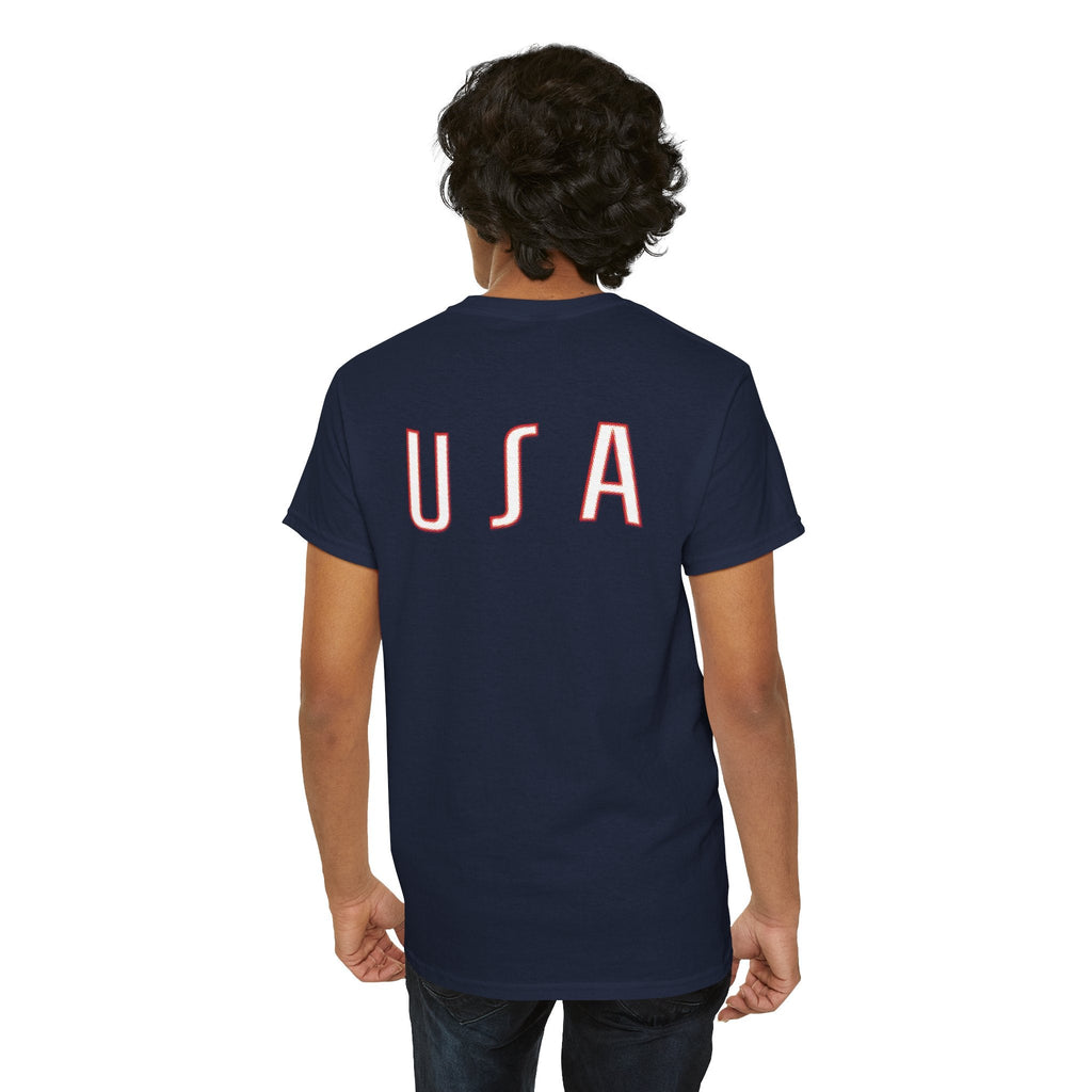 Team USA Football Supporter Coloured Tee - Wear It With Pride