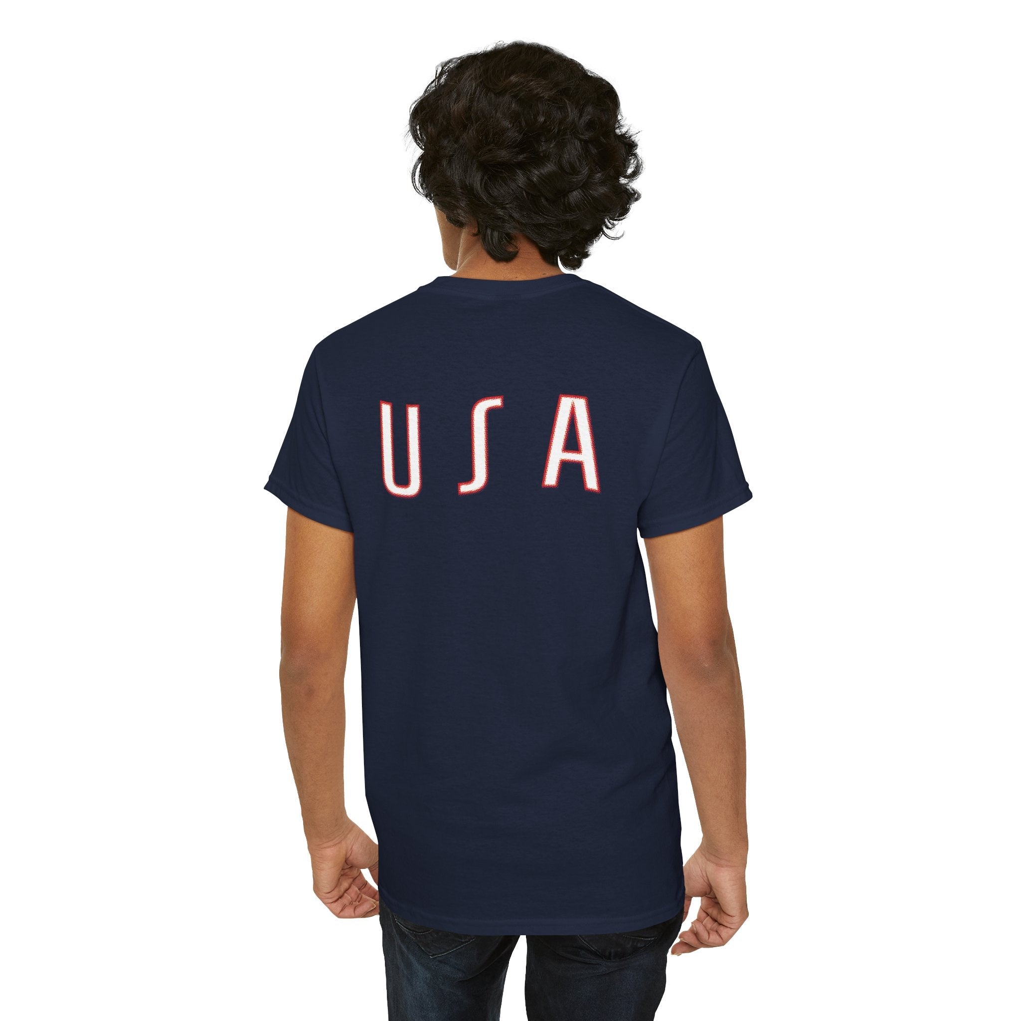 Team USA Football Supporter Coloured Tee - Wear It With Pride