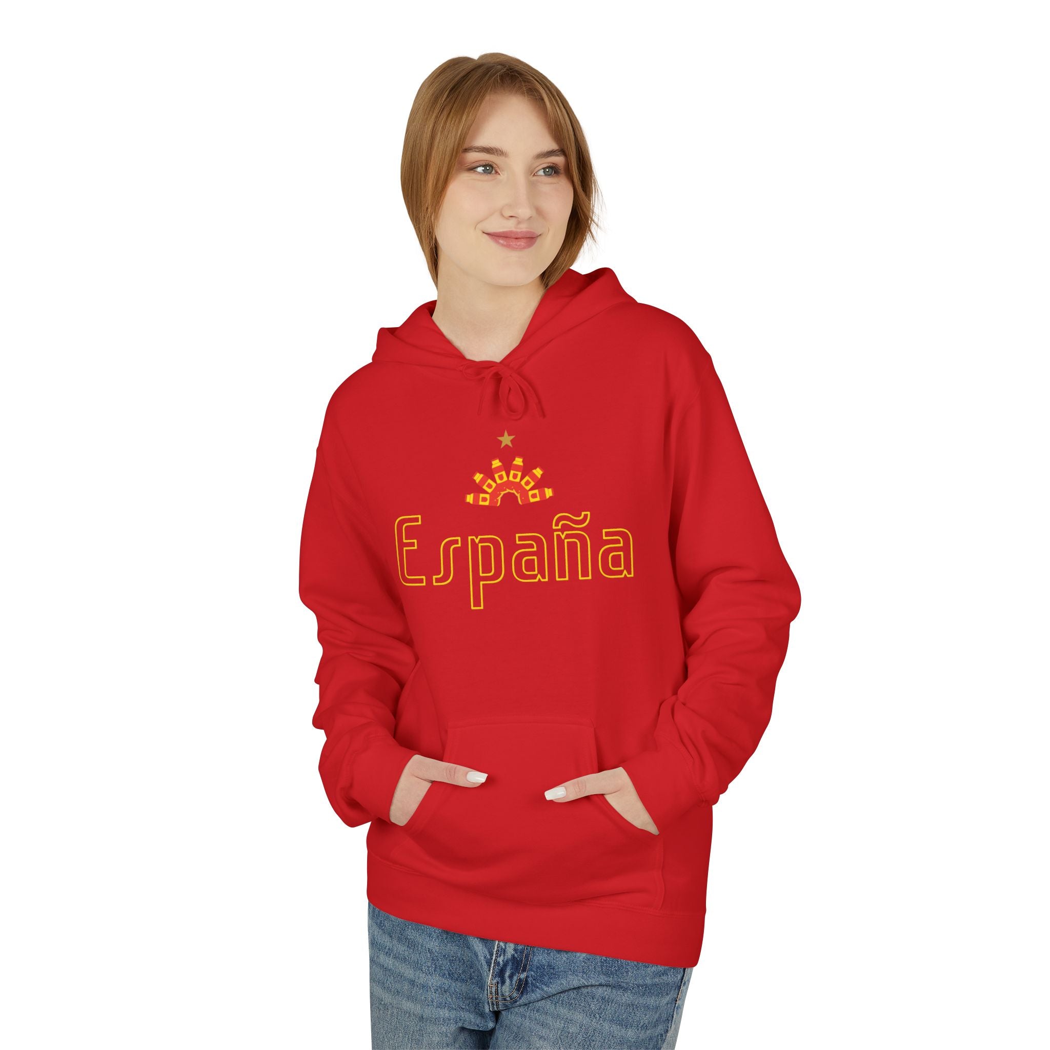 Spain Football Supporter Hoodie - Wear It With Pride
