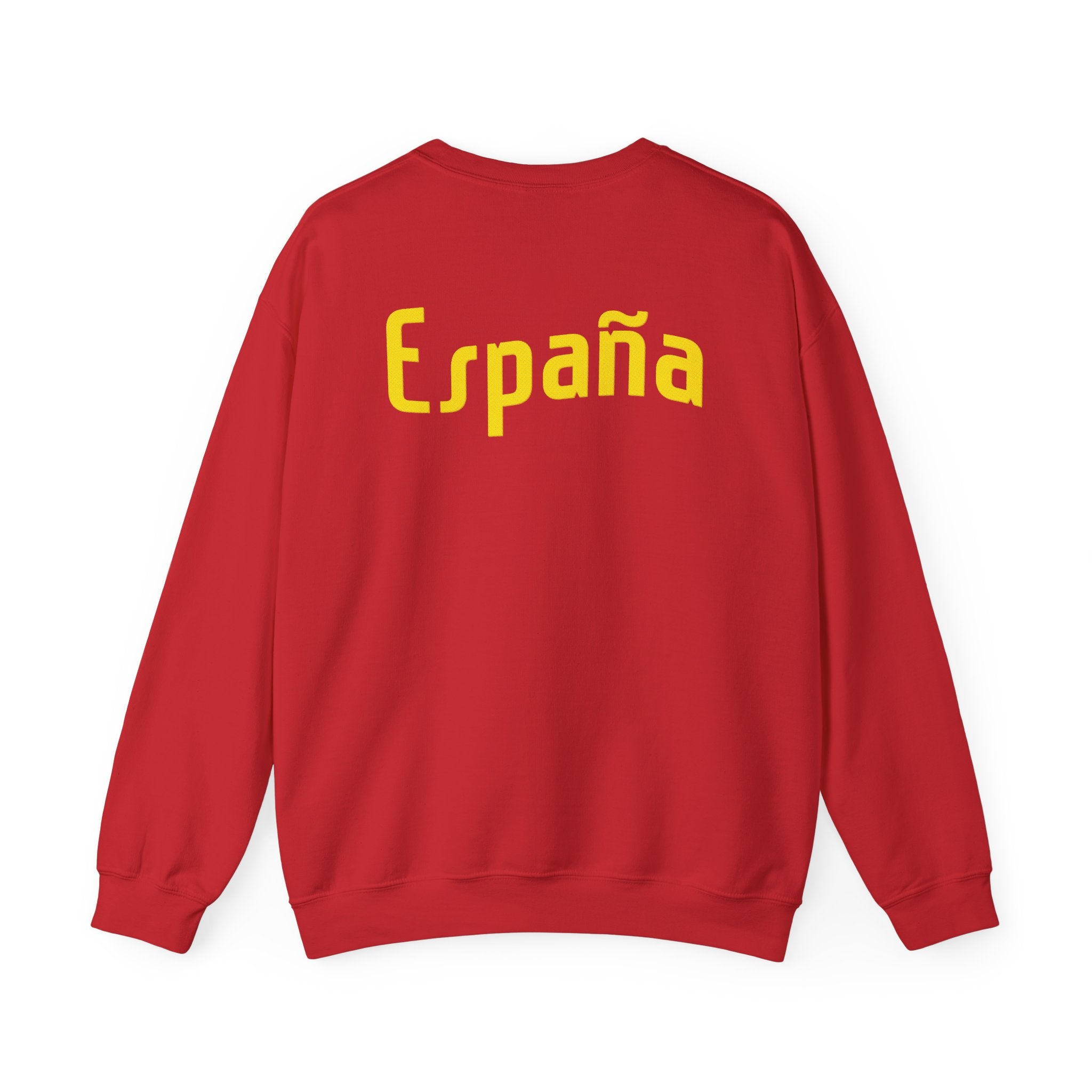 Spain Football Supporter Sweatshirt - Wear It With Pride