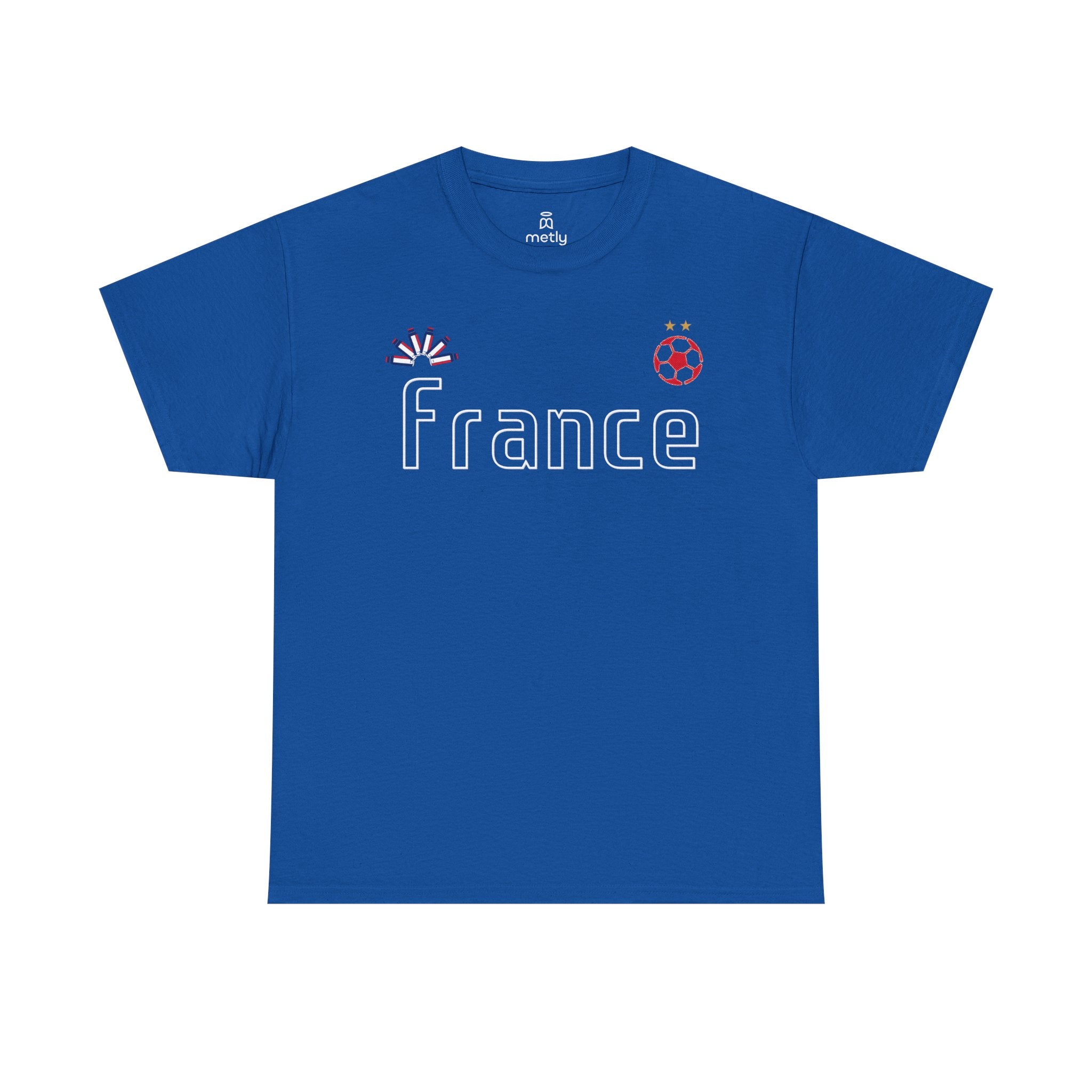 France Football Coloured Supporter Tee — Wear It With Pride