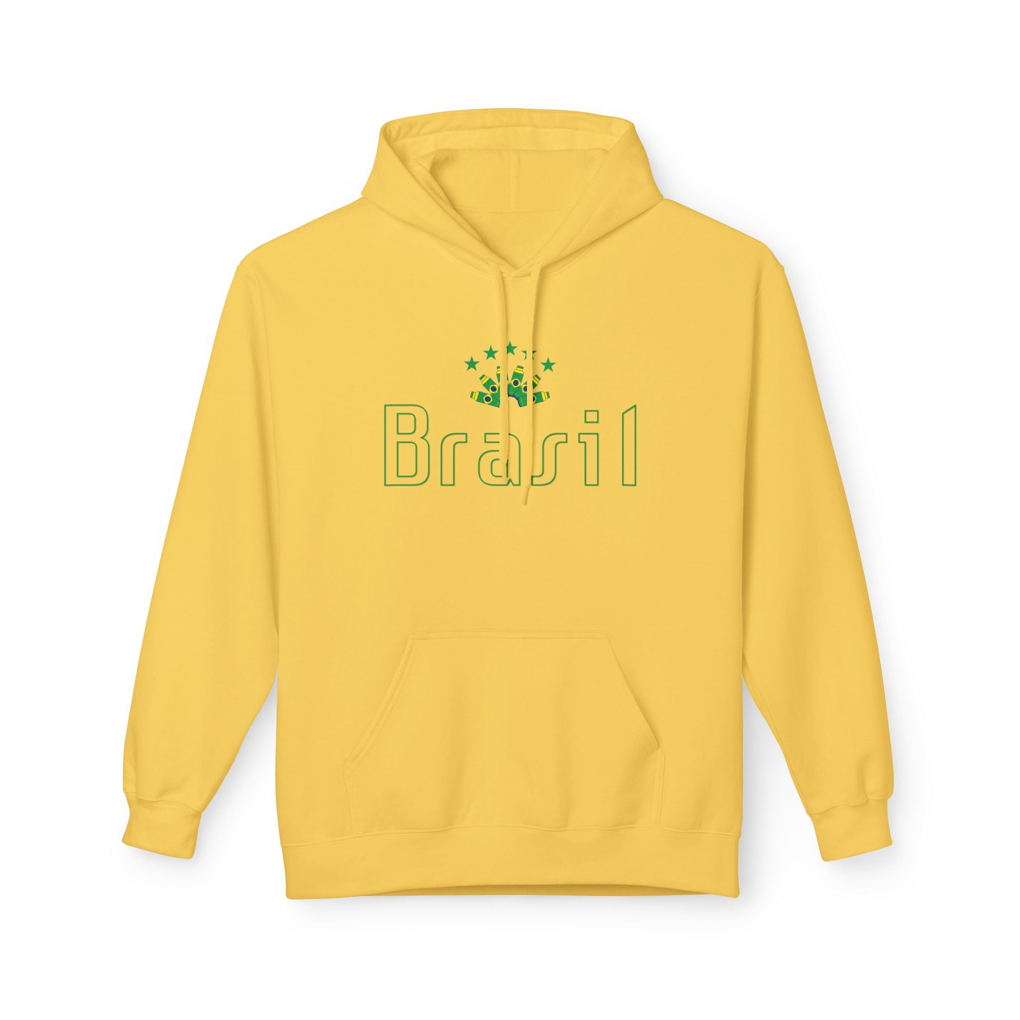 Brazil Football Supporter Hoodie - Wear It With Pride
