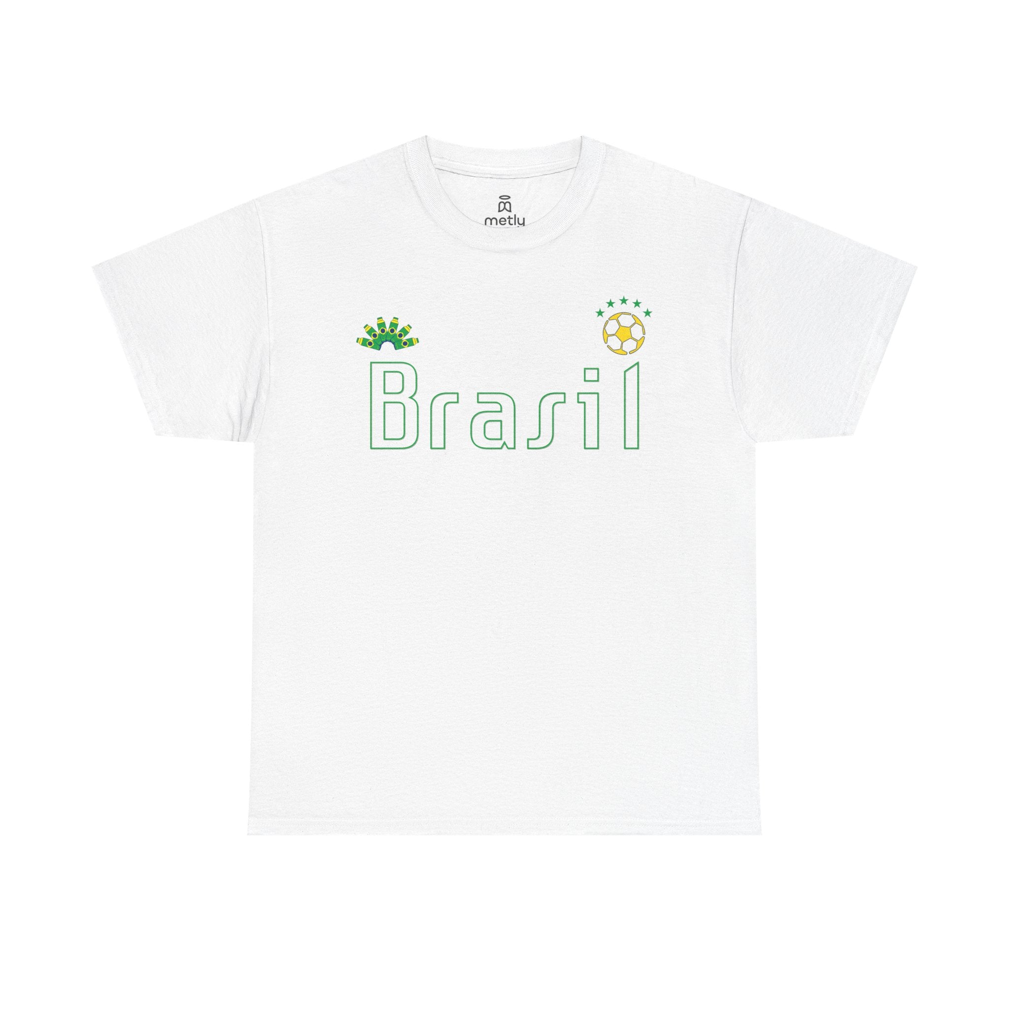 Brazil Football Supporter Tee - Wear It With Pride
