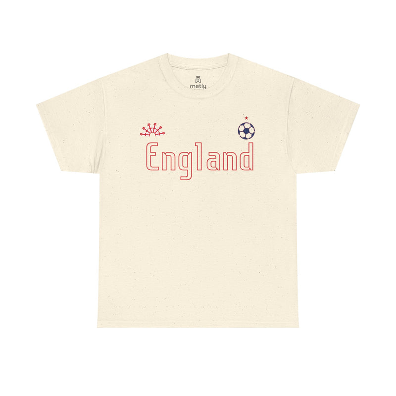 Retro England Football Supporter T-Shirt — Bring It Home Tee