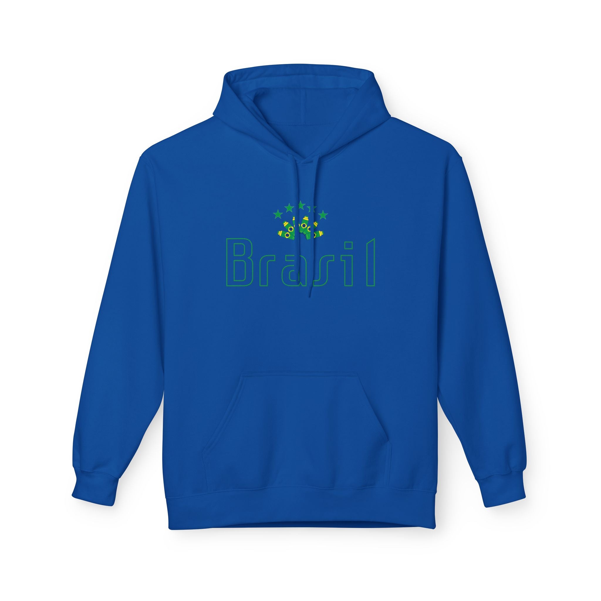 Brazil Football Supporter Hoodie - Wear It With Pride