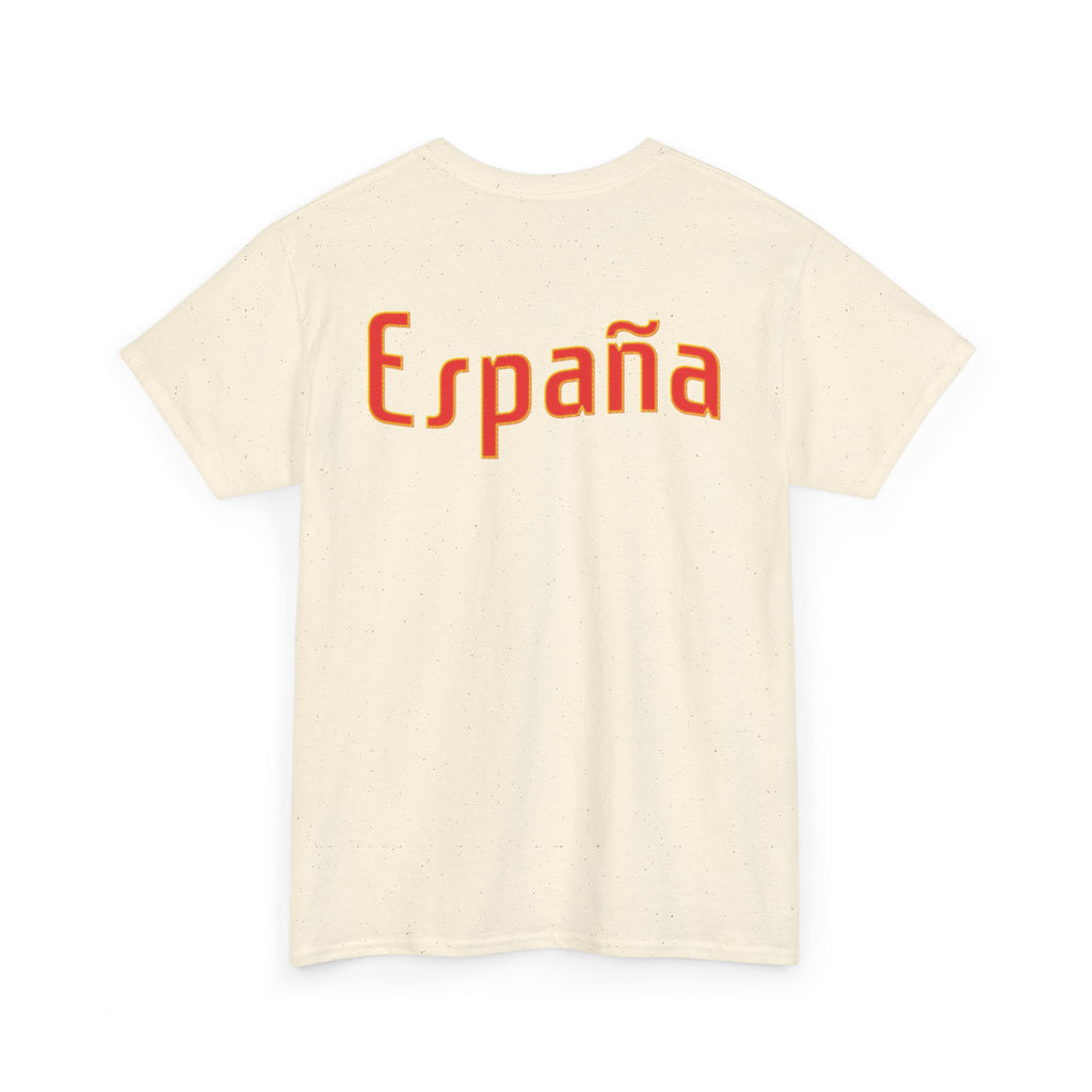 Spain Retro Tee — Off-White Summer Supporter Shirt - Wear It With Pride