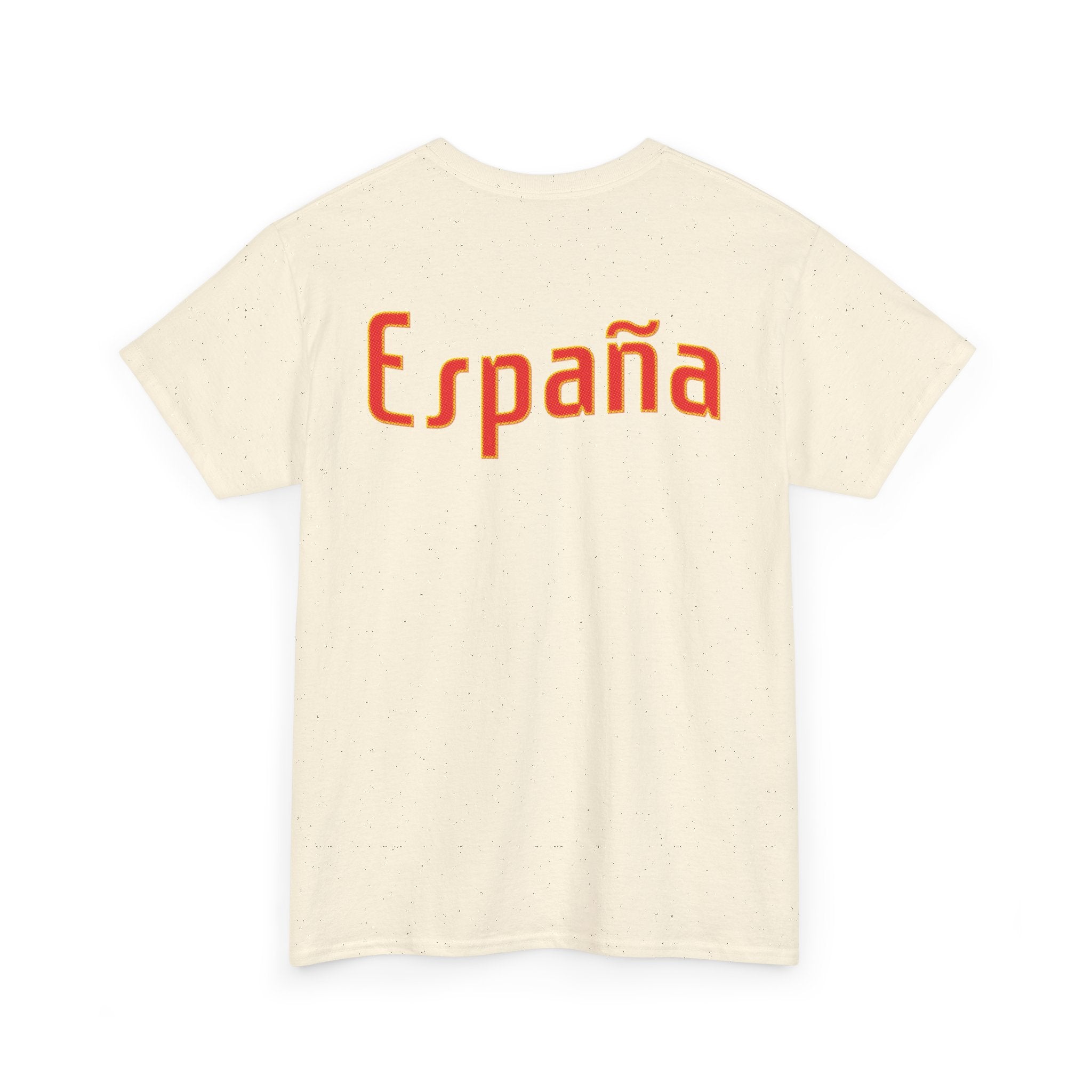 Spain Retro Tee — Off-White Summer Supporter Shirt - Wear It With Pride