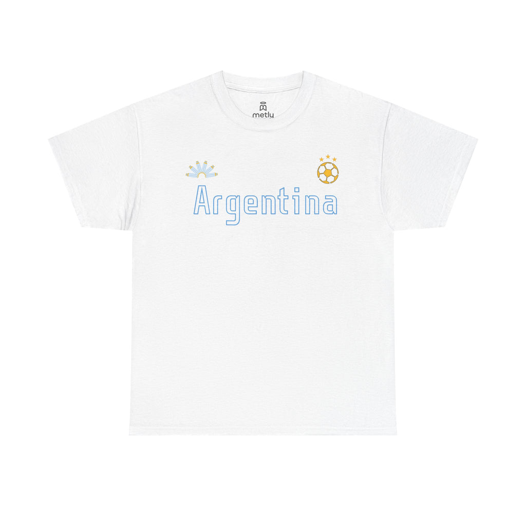 Argentina Football Supporter Tee - Wear It With Pride