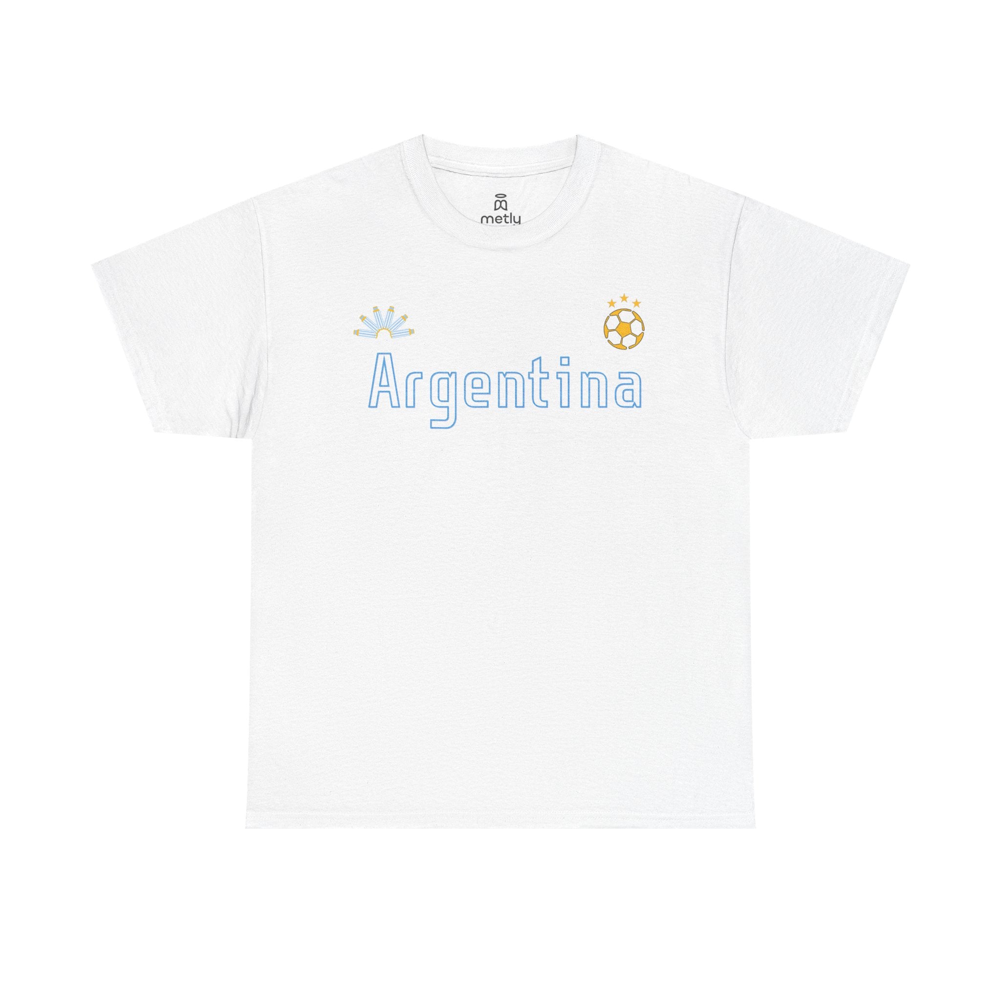 Argentina Football Supporter Tee - Wear It With Pride