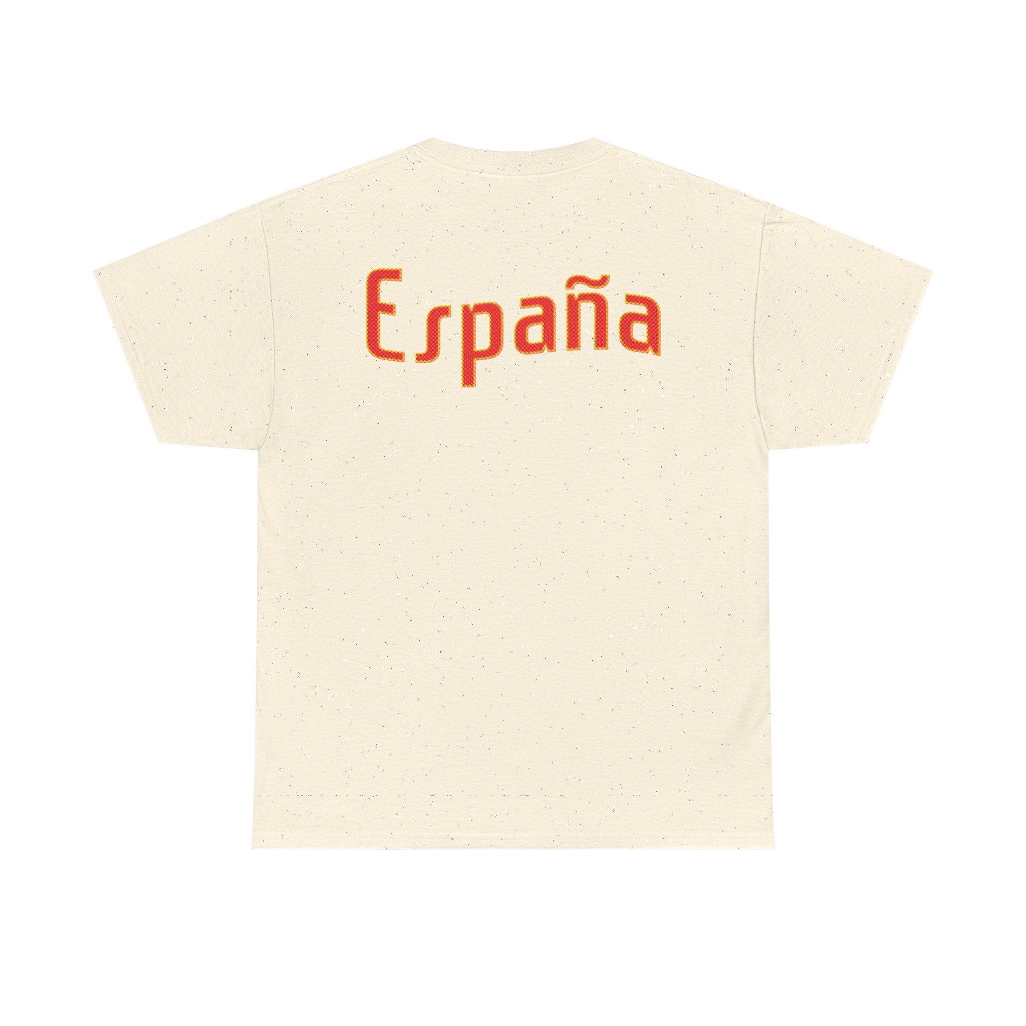 Spain Retro Tee — Off-White Summer Supporter Shirt - Wear It With Pride