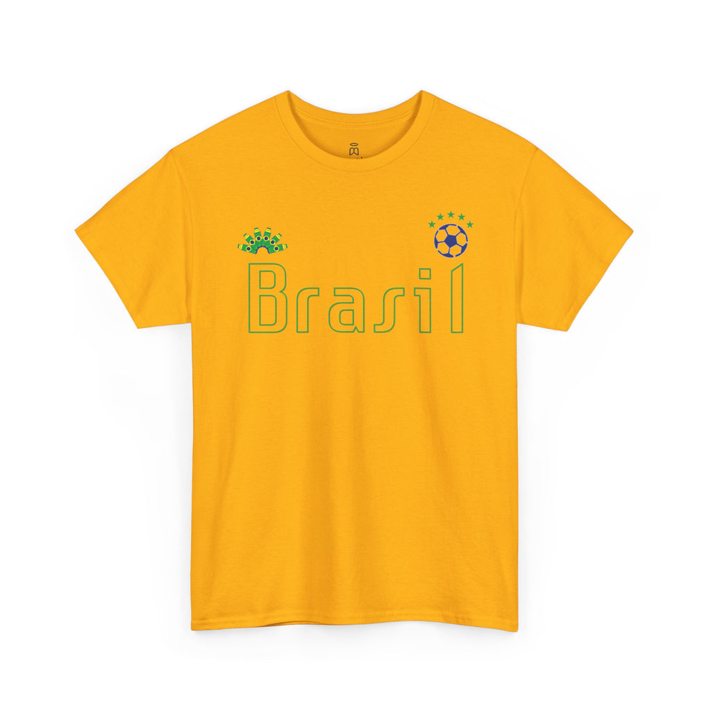Brazil Football Supporter Tee - Wear It With Pride