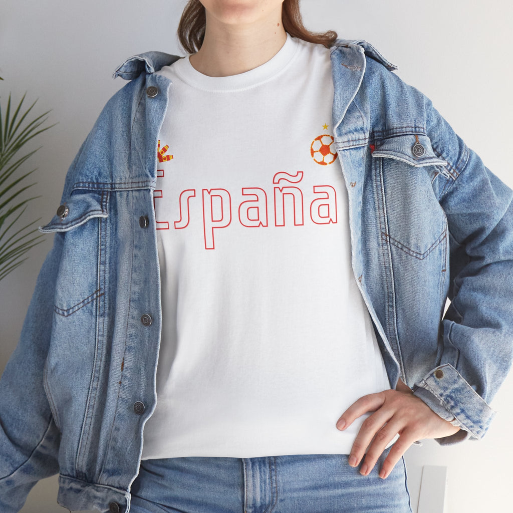 Spain Football Supporter Tee — Wear It With Pride
