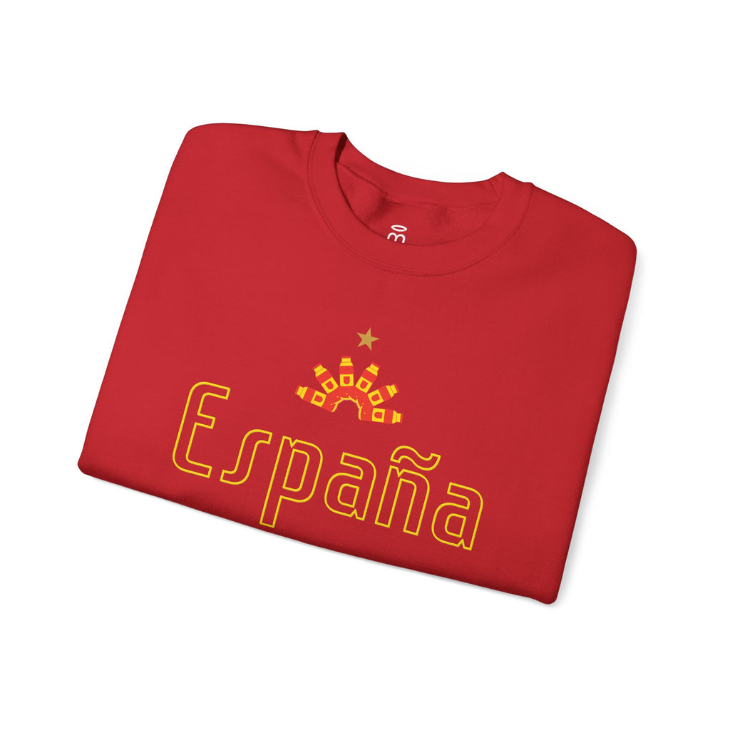 Spain Football Supporter Sweatshirt - Wear It With Pride