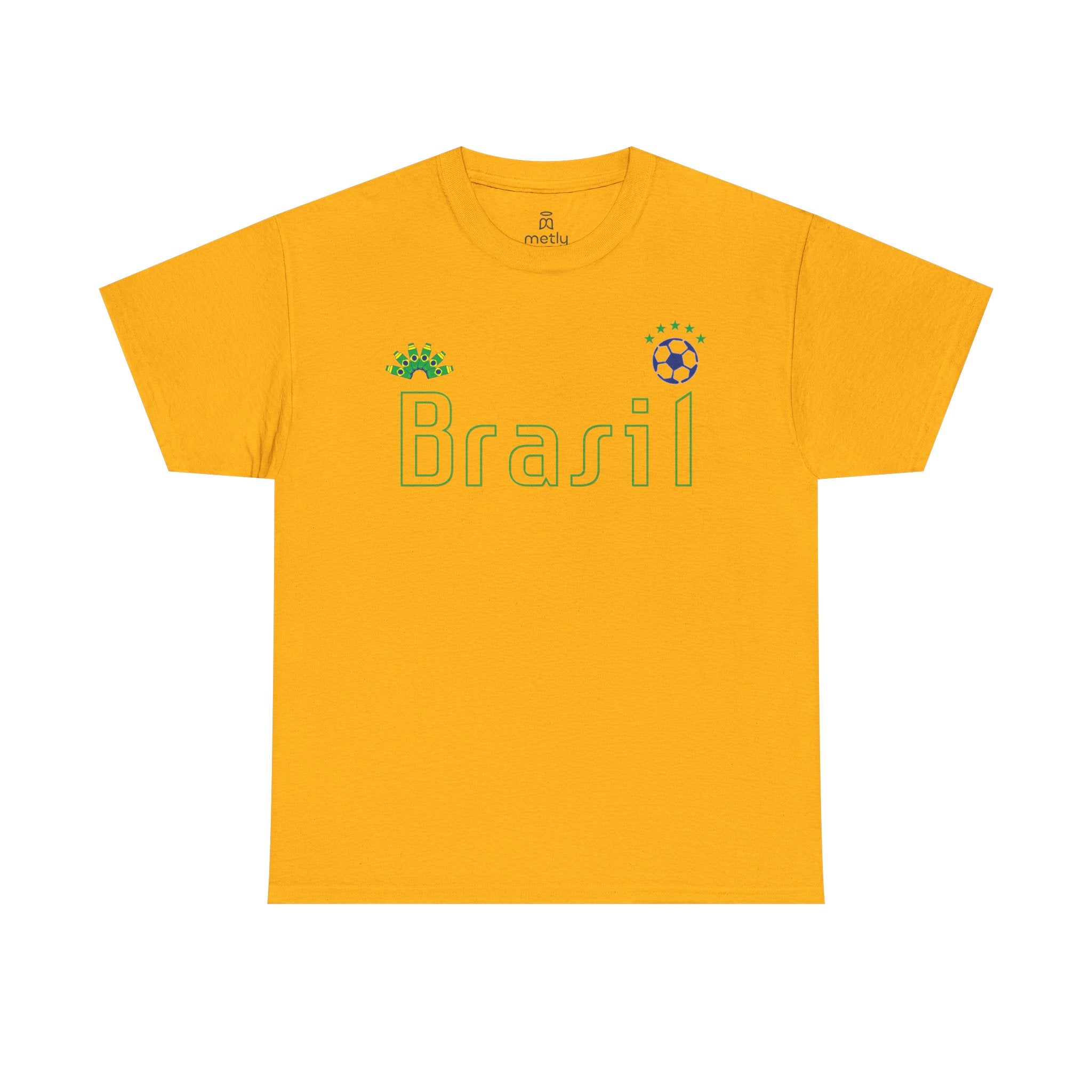 Brazil Football Supporter Tee - Wear It With Pride