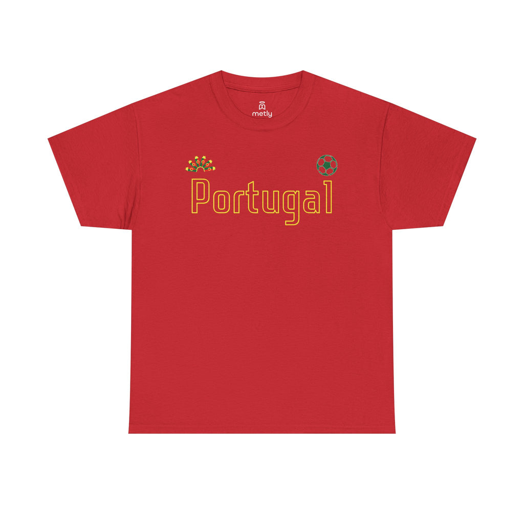 Portugal Football Supporter Tee - Wear It With Pride